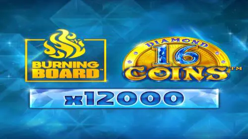 16 Coins™ Diamond Burning Board™ - Spin City - Lesotho