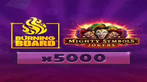 Mighty Symbols™: Jokers Burning Board™ - Spin City - Lesotho