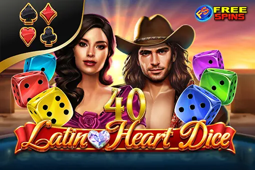 Latin Heart Dice - Spin City - Lesotho