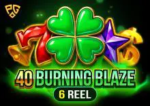 40 Burning Blaze 6 reels - Spin City - Lesotho