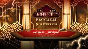First Person Lightning Baccarat - Spin City - Lesotho