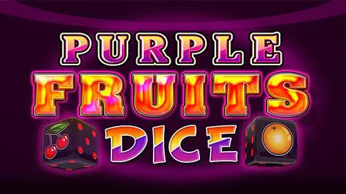 Purple Fruits Dice - Spin City - Lesotho